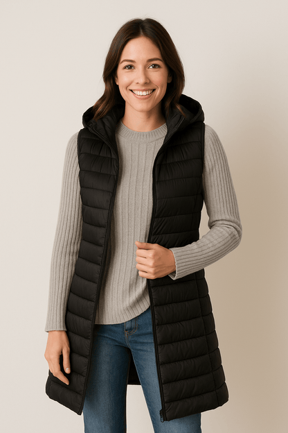 Emalie | Women's Hooded Quilted Winter Jacket