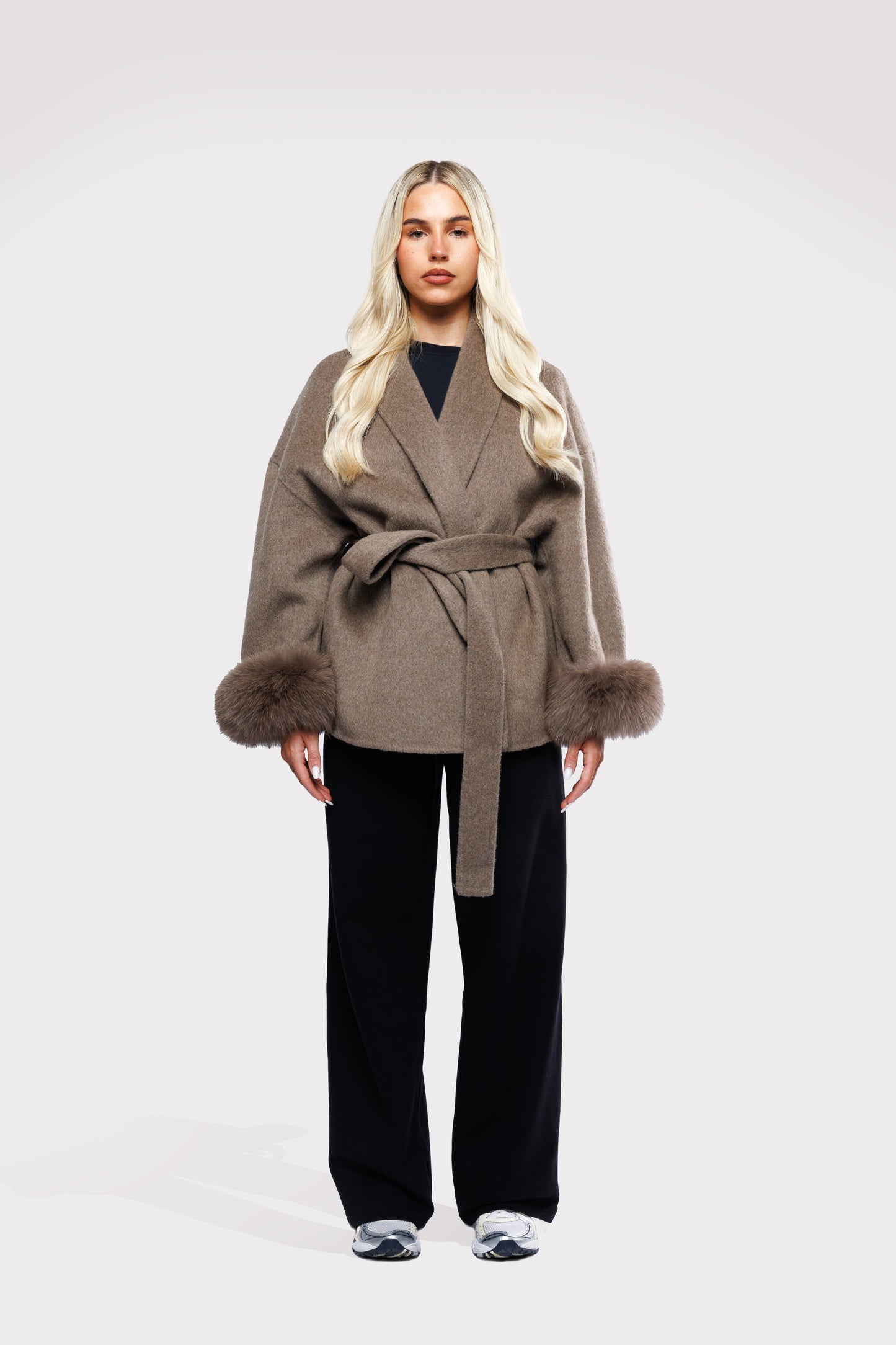 Waist-Defined Outerwear