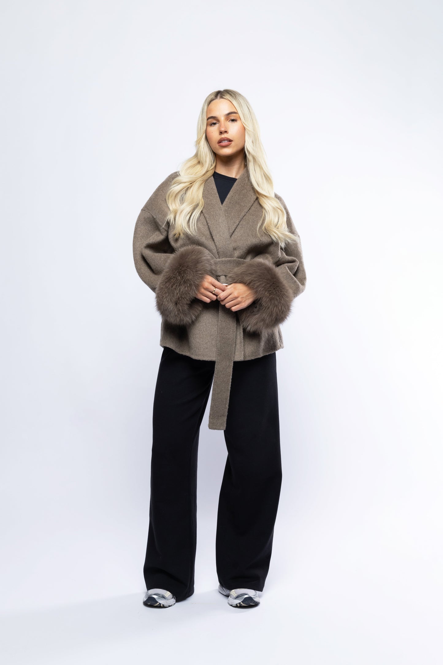 Waist-Defined Outerwear