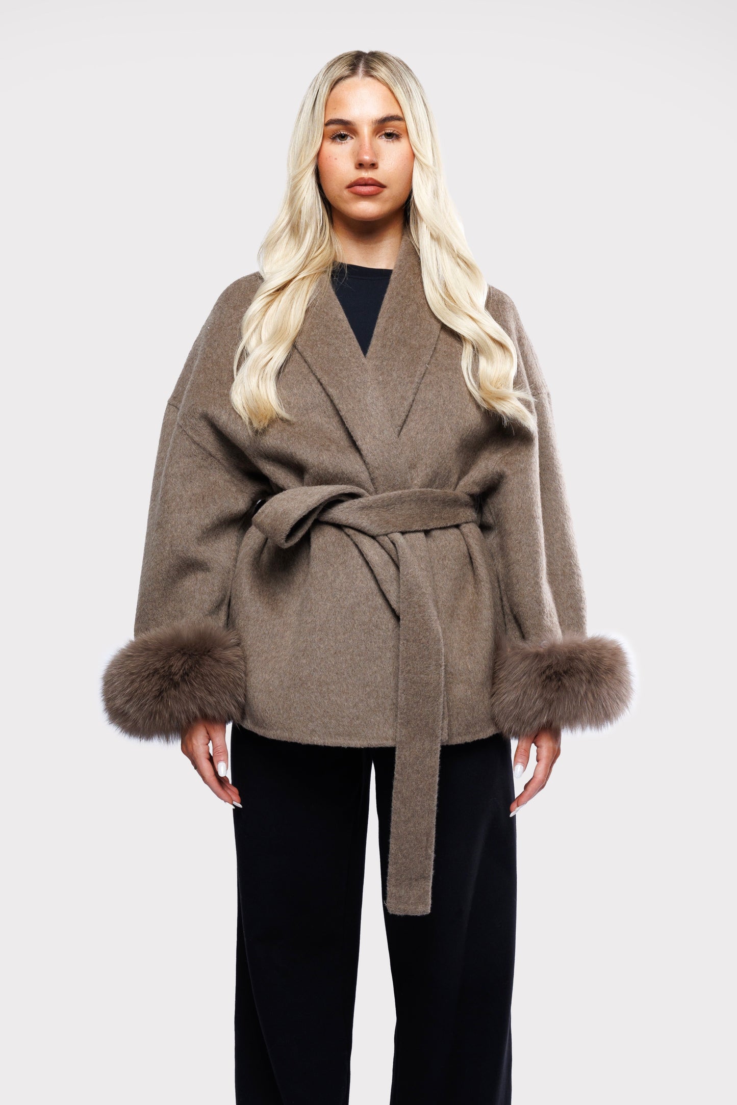 Waist-Defined Outerwear