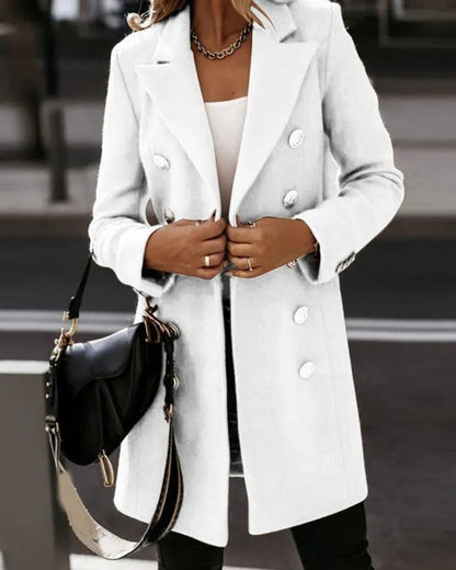 Women's Slim Fit Double-Breasted Blazer