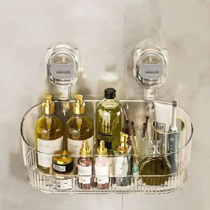 ElaraBox | High-Capacity Wall Storage Box with Suction Cup - No Drilling Required