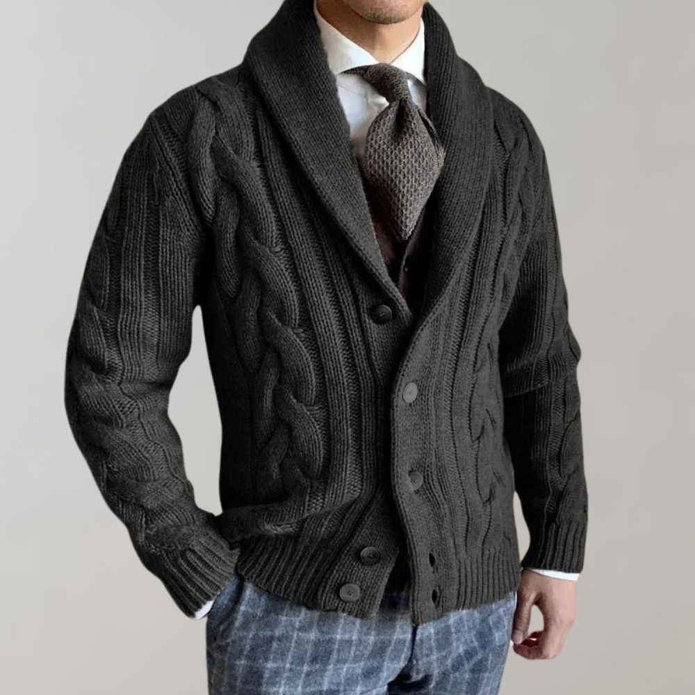 Samuel - Men's Buttoned Waistcoat in a Cozy Design