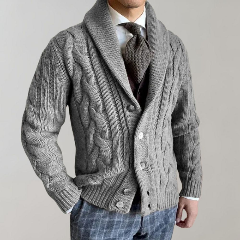 Samuel - Men's Buttoned Waistcoat in a Cozy Design