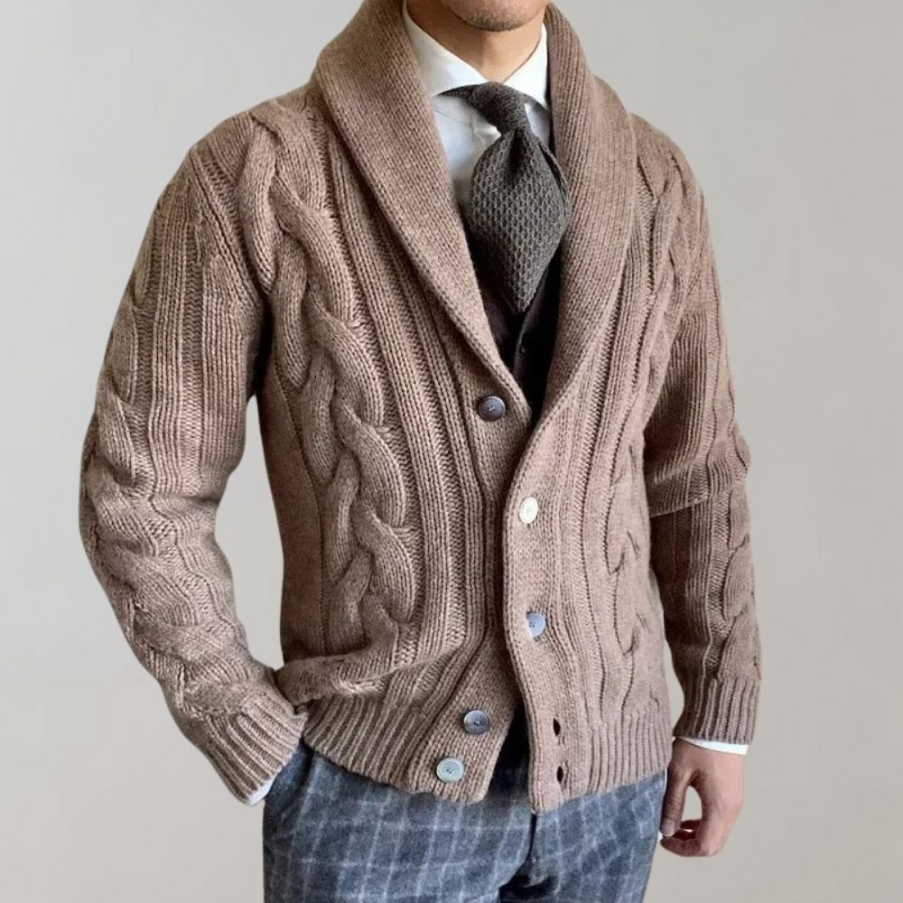 Samuel - Men's Buttoned Waistcoat in a Cozy Design