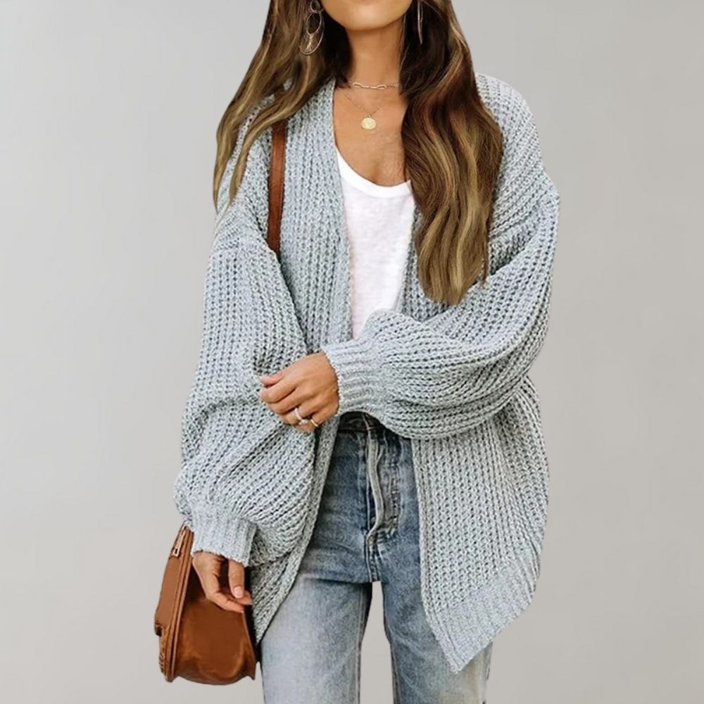 Women’s Cozy Knit Cardigan with Relaxed Fit