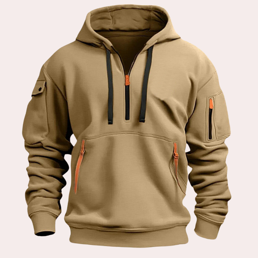 TEVO Men's Half Zip Winter Hoodie