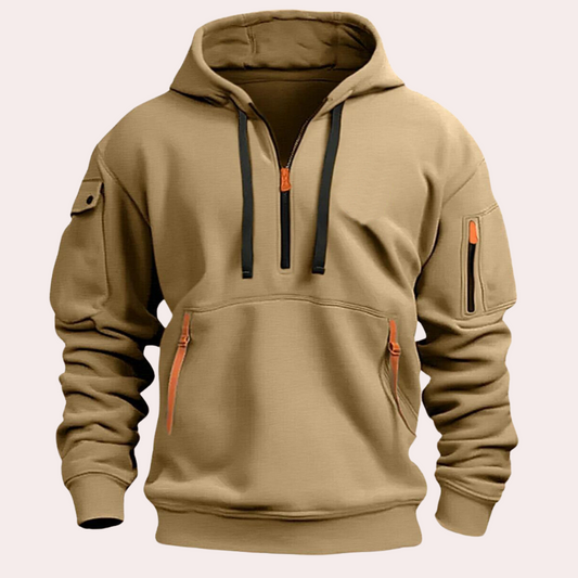 TEVO Men's Half Zip Winter Hoodie
