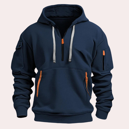TEVO Men's Half Zip Winter Hoodie