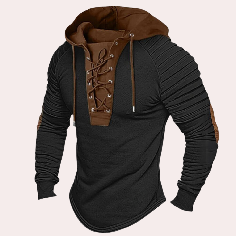TOBIAS - Men's Adjustable Drawstring Hoodie