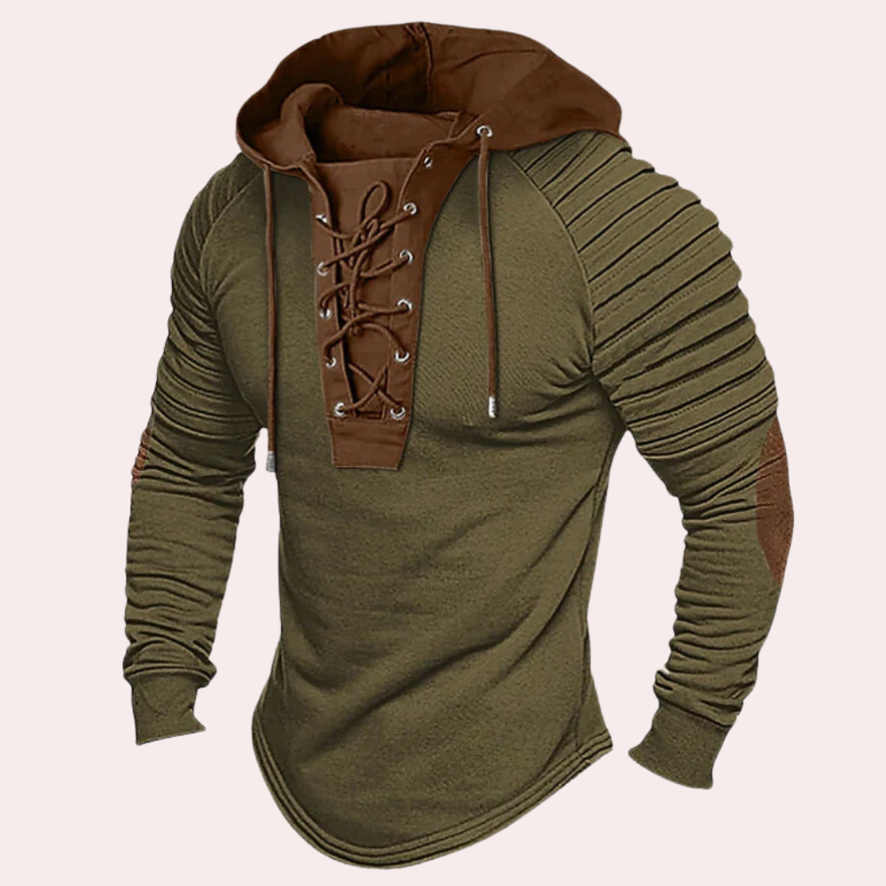 TOBIAS - Men's Adjustable Drawstring Hoodie
