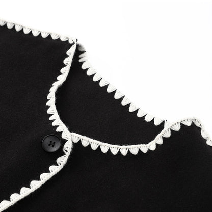 LATRICE - Stylish Coat with Matching Scarf