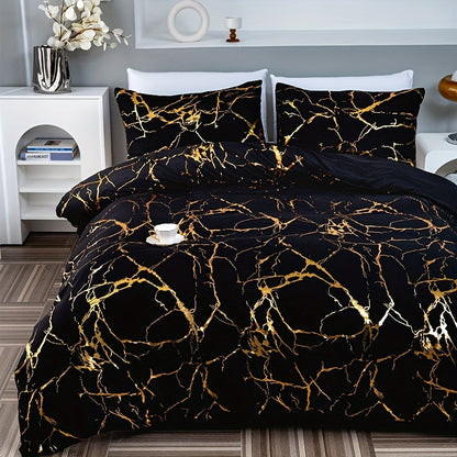 Xavor - Luxurious Marble Duvet Cover for Ultimate Comfort