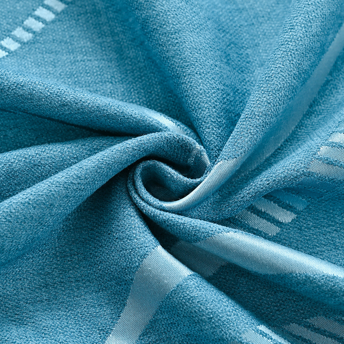 Elegant Floral Patterned Modern Chenille Curtains