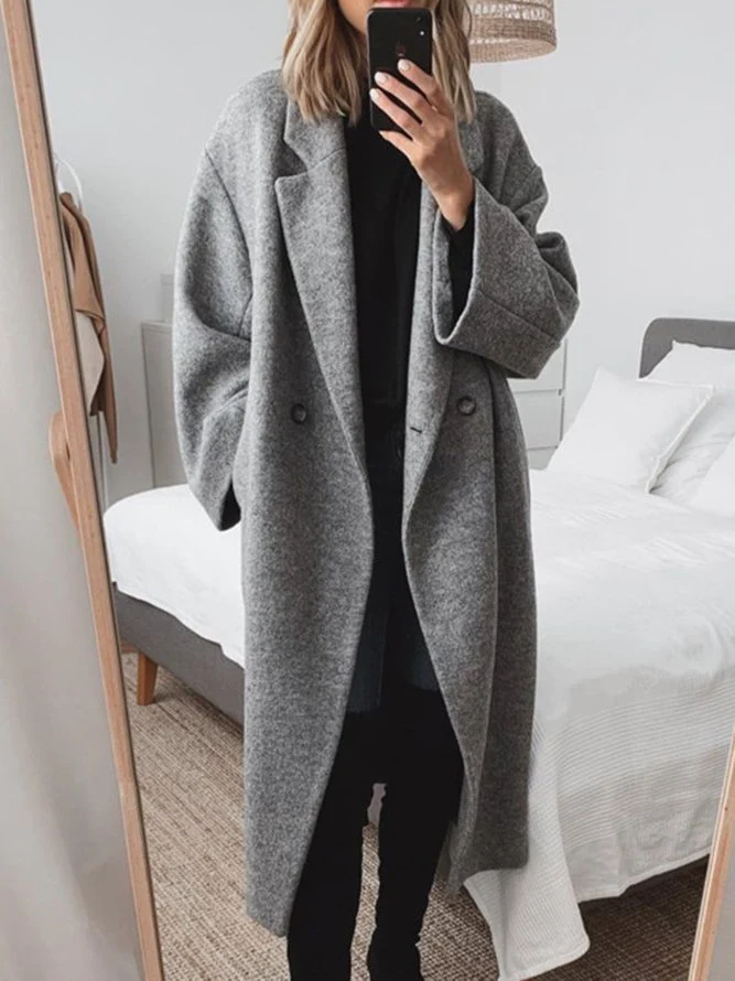 Seraphina | Chic Longline Oversized Coat for Women - Perfect for Cold Weather