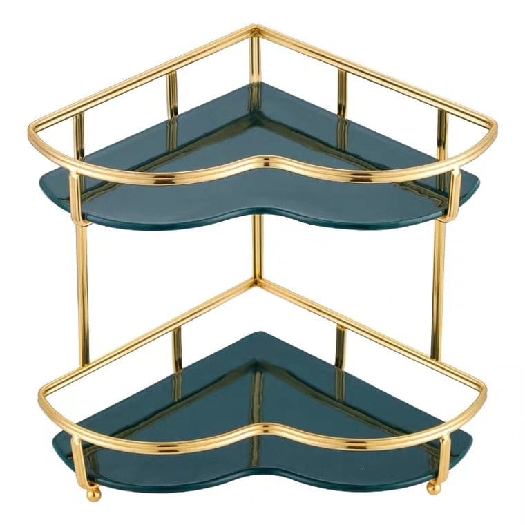 ChicNook | Stylish Corner Shelf Organizer for Compact Spaces, Bathrooms, and Vanities