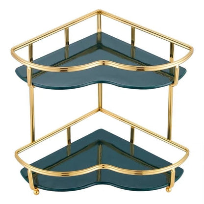 ChicNook | Stylish Corner Shelf Organizer for Compact Spaces, Bathrooms, and Vanities