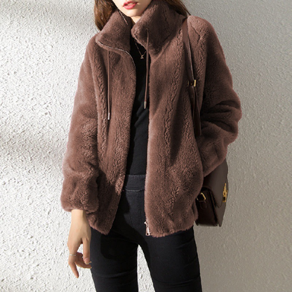 Aurora | Stylish Women's Teddy Jacket for Effortless Casual Fashion