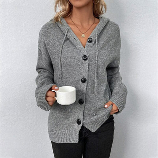 Classic Color Hoodie Cardigan for Women – Unmatched Comfort