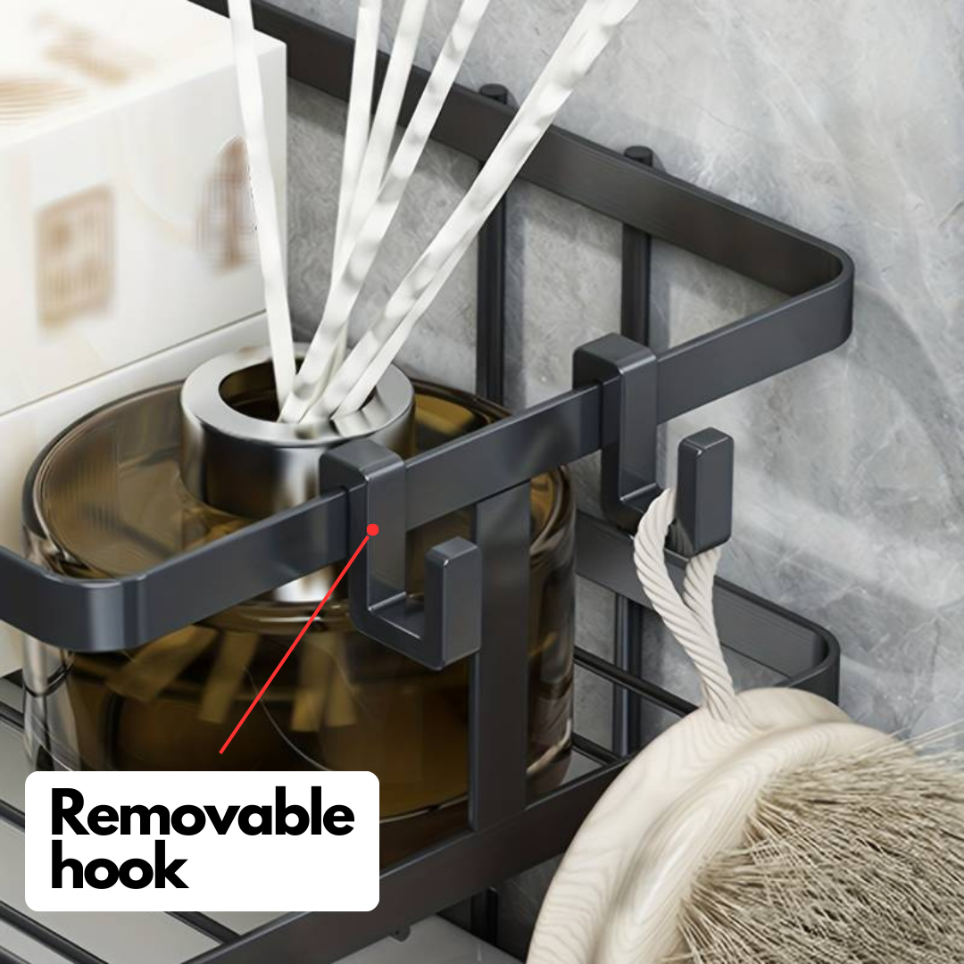 LooShelf | Eco-Friendly Above-Toilet Storage Solution - Space-Saving Organizer for Your Bathroom