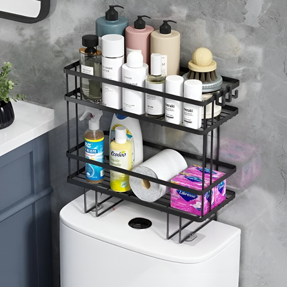 LooShelf | Eco-Friendly Above-Toilet Storage Solution - Space-Saving Organizer for Your Bathroom