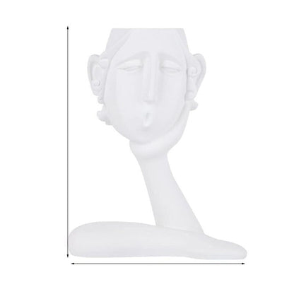 Cow-Design Decorative Vase