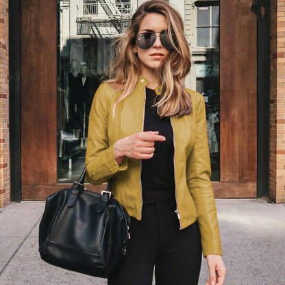 Brooke | Women's Vegan Leather Motorcycle Jacket