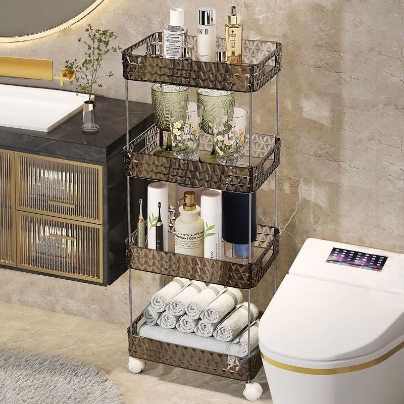 GlideRack | Mobile Bathroom Storage Organizer - The Ultimate Solution for Toiletries