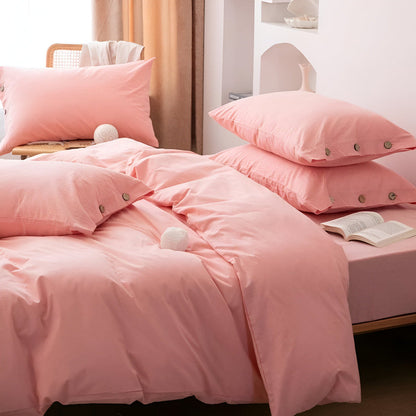 Favonia - Cotton Duvet Cover Set Including Two Pillowcases