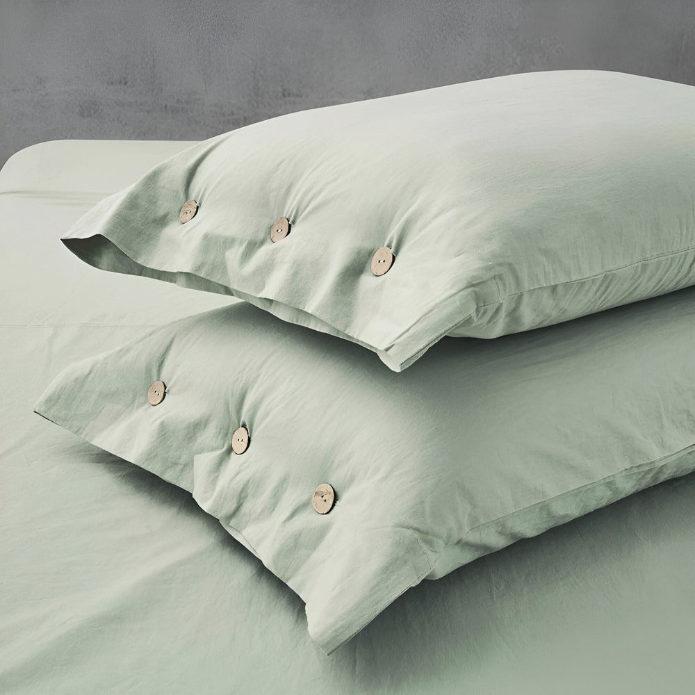 Favonia - Cotton Duvet Cover Set Including Two Pillowcases