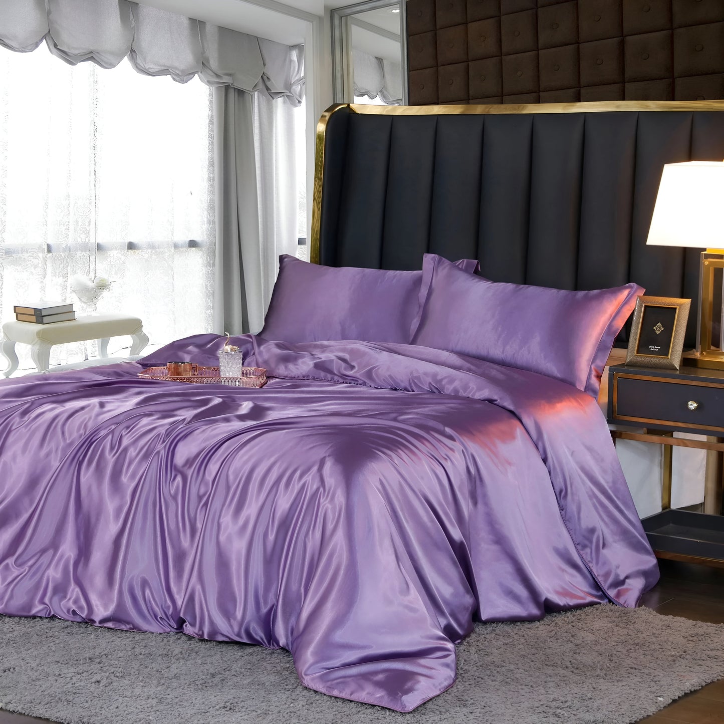 Nerelyra - Luxurious Silk Duvet Cover
