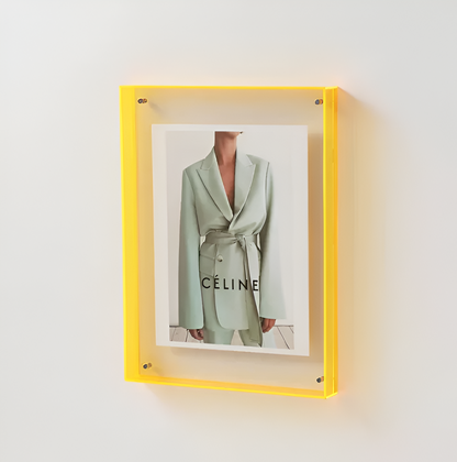 Seravina - Sleek Minimalist Acrylic Picture Frame