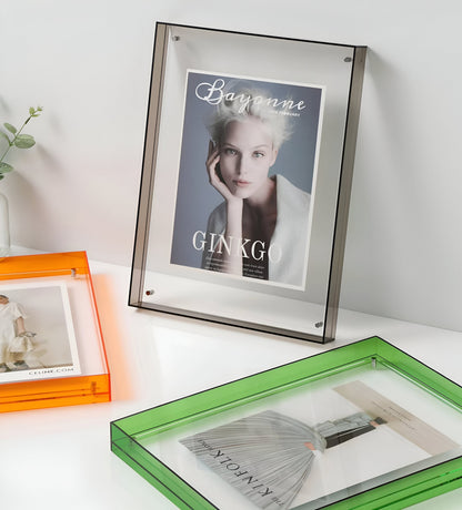 Seravina - Sleek Minimalist Acrylic Picture Frame