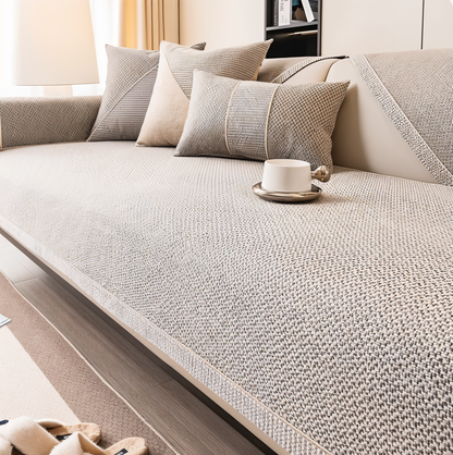Stylish, Durable, and Scratch-Resistant Sofa Cover!