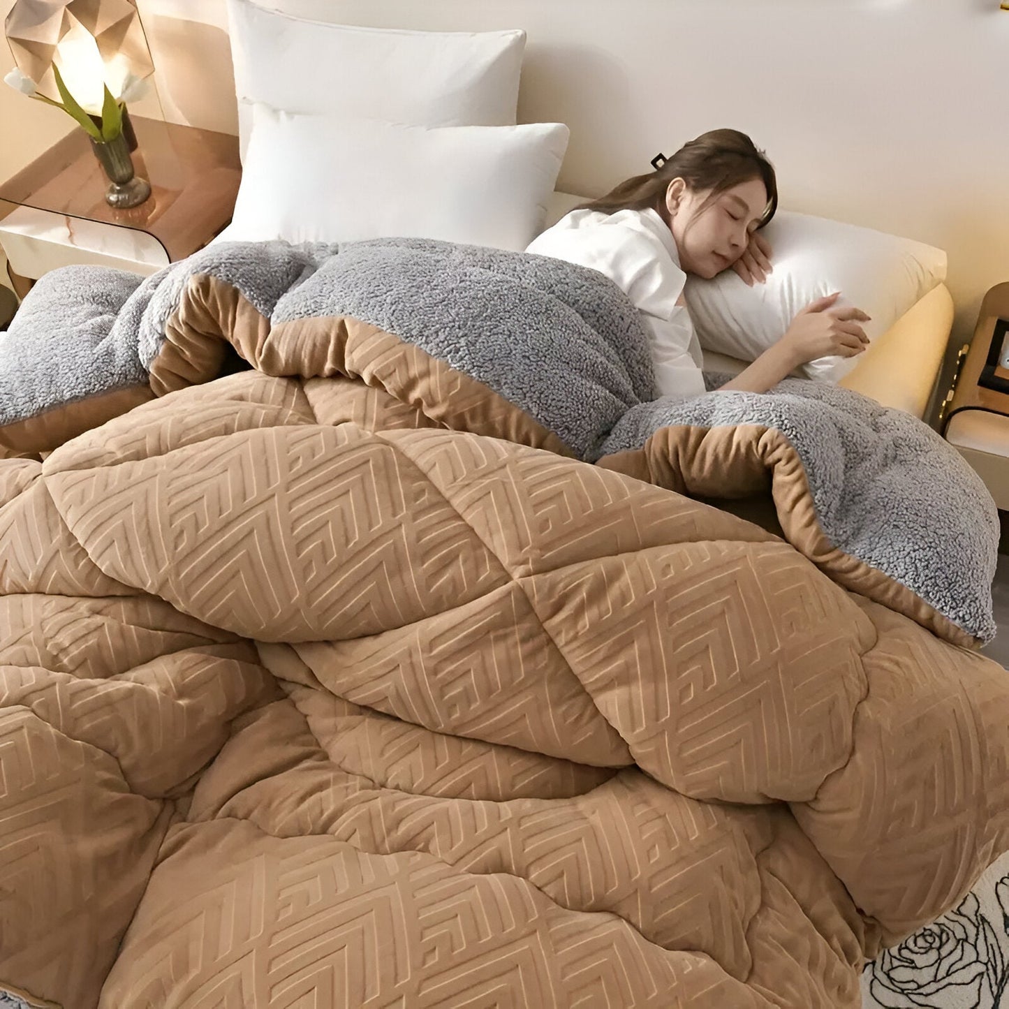 Sylavine - Premium Four Seasons Duvet Cover with Luxurious Plush Texture