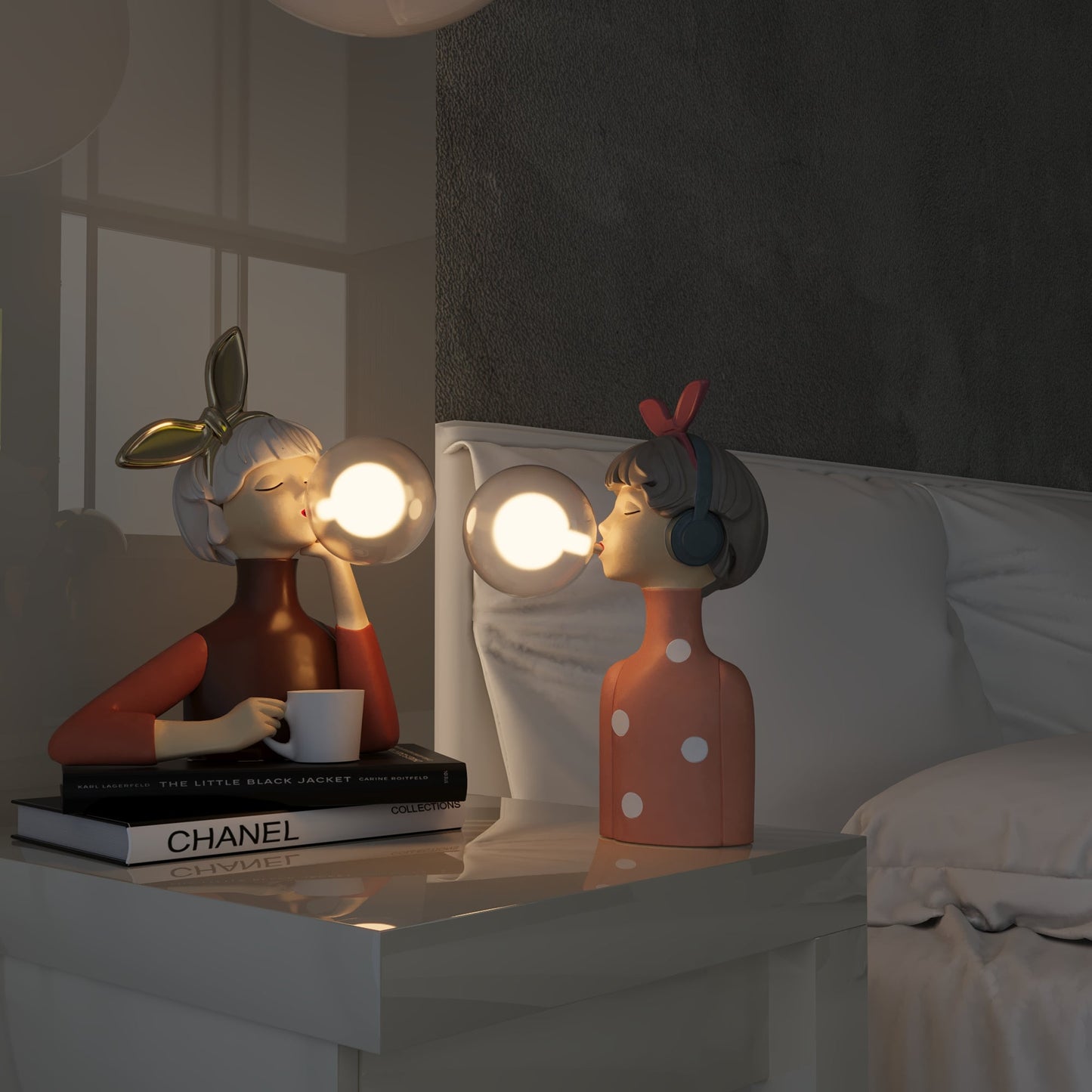 Chic Table Lamp for a Sophisticated Space - EleganceCraft