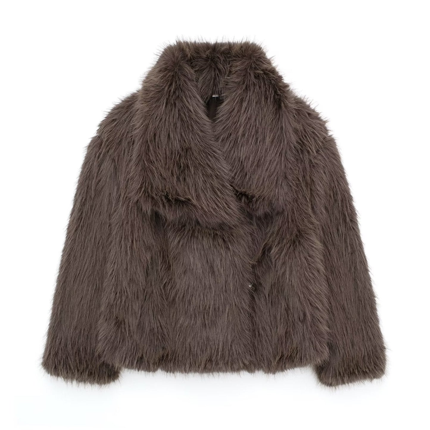 Chic Faux Fur Women's Coat - Sumptuously Soft and Fashionable