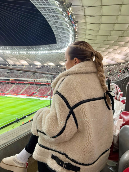 Luna Plush Teddy Coat