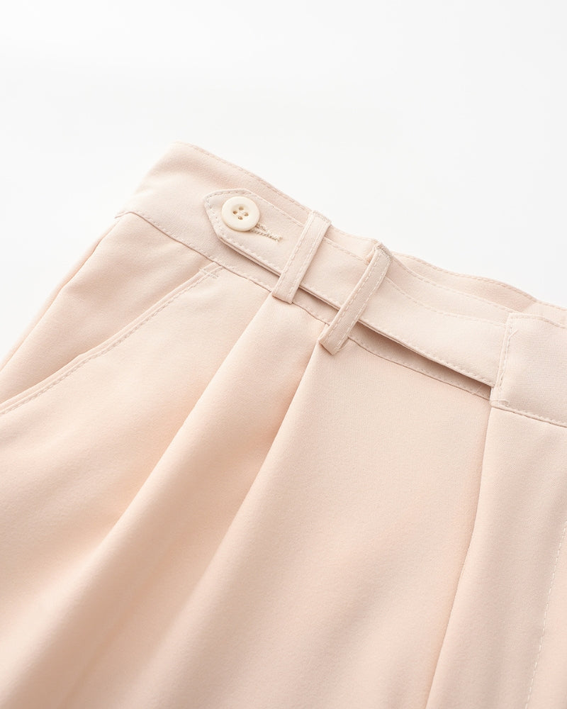 Elevated High-Waisted Parisian Trousers