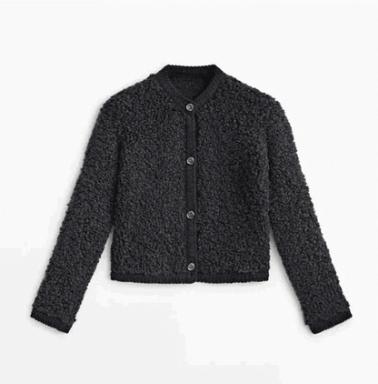 Women's Cozy Soft Teddy Jacket – Ideal for Autumn Wear