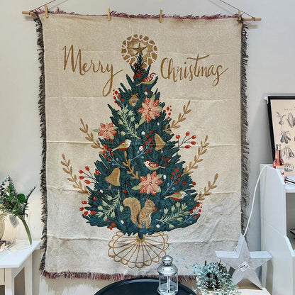 Cozy Nutcracker Christmas Blanket - Soft Fleece Ideal for Winter Decor and Cozy Evenings