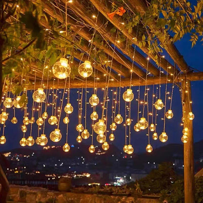 Transform Your Garden into a Enchanted Oasis with Our Waterproof LED Garland.