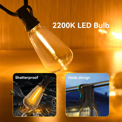 Waterproof LED Fairy Garland - LumiGlow