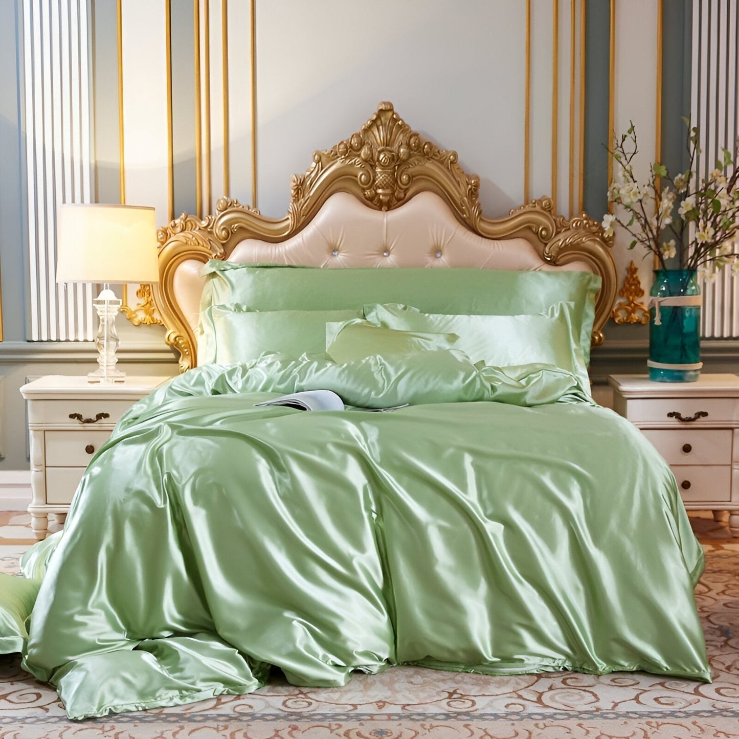 Nerelyra - Luxurious Silk Duvet Cover