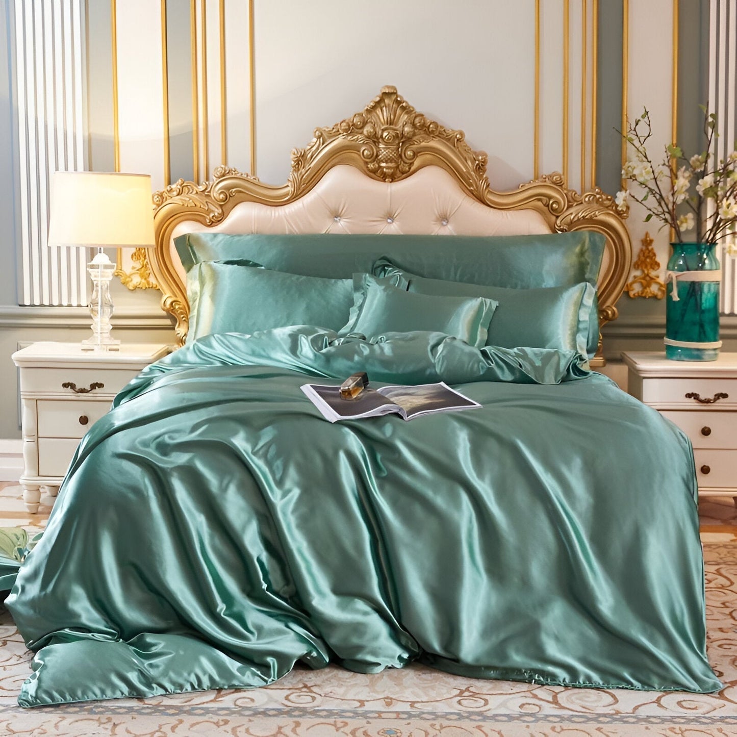Nerelyra - Luxurious Silk Duvet Cover