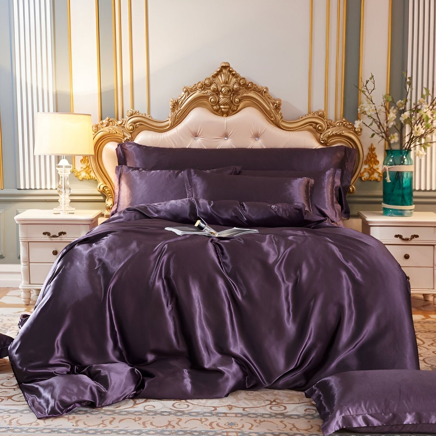 Nerelyra - Luxurious Silk Duvet Cover