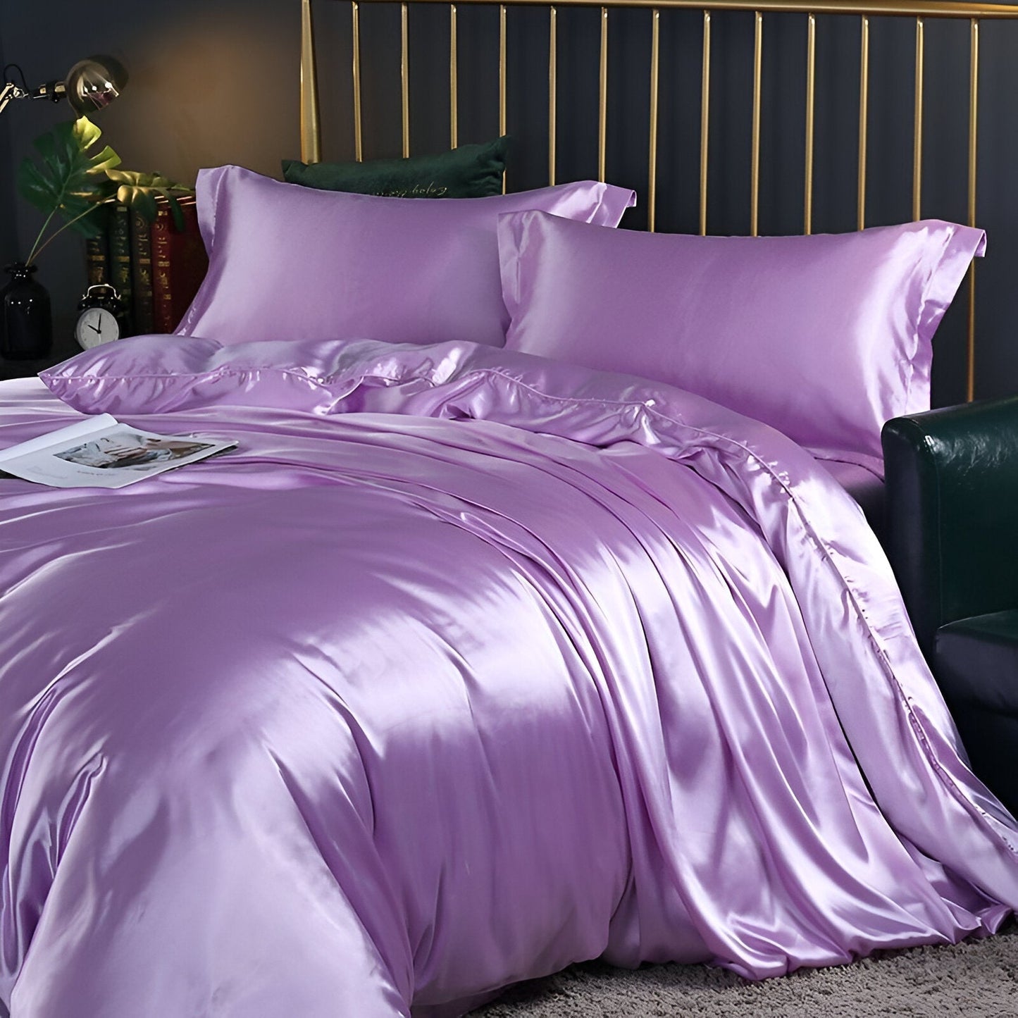 Nerelyra - Luxurious Silk Duvet Cover