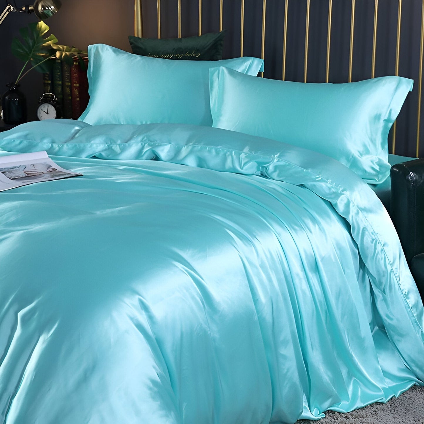 Nerelyra - Luxurious Silk Duvet Cover