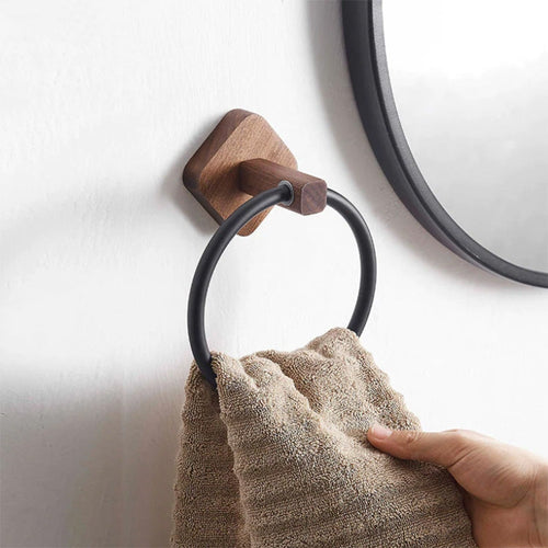 RustiqueRing | Stylish Scandinavian Towel Holder for Your Bathroom