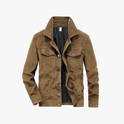 Mason Men's Classic Corduroy Trucker Jacket - Timeless Casual Look